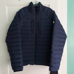 Duluth Trading AKHG Navy Down Puffer Jacket
